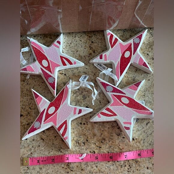 Christmas ornaments wooden (STARS) - Picture 4 of 4